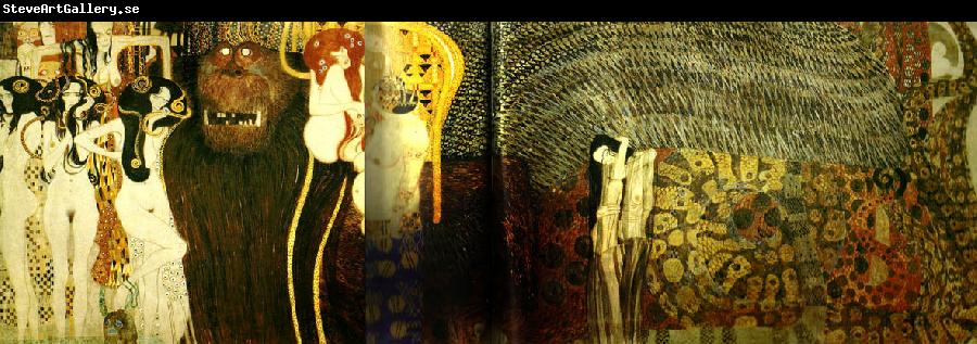 Gustav Klimt beethovenfrisen